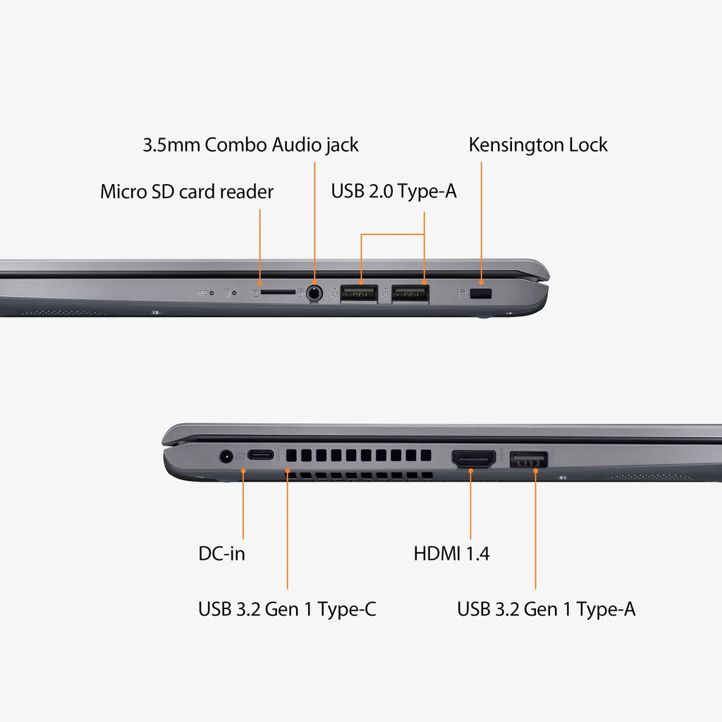 11 Core PC ASUS Laptop, FHD 8GB, F515EA-WH52 i5-1135G7, Vivobook Restored Intel Touch 512GB, Home, (Refurbished) 15.6” Win