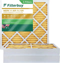 Furnace Air 11 Filters 25x25x4 HVAC Pleated MERV Filterbuy AC (3-Pack)