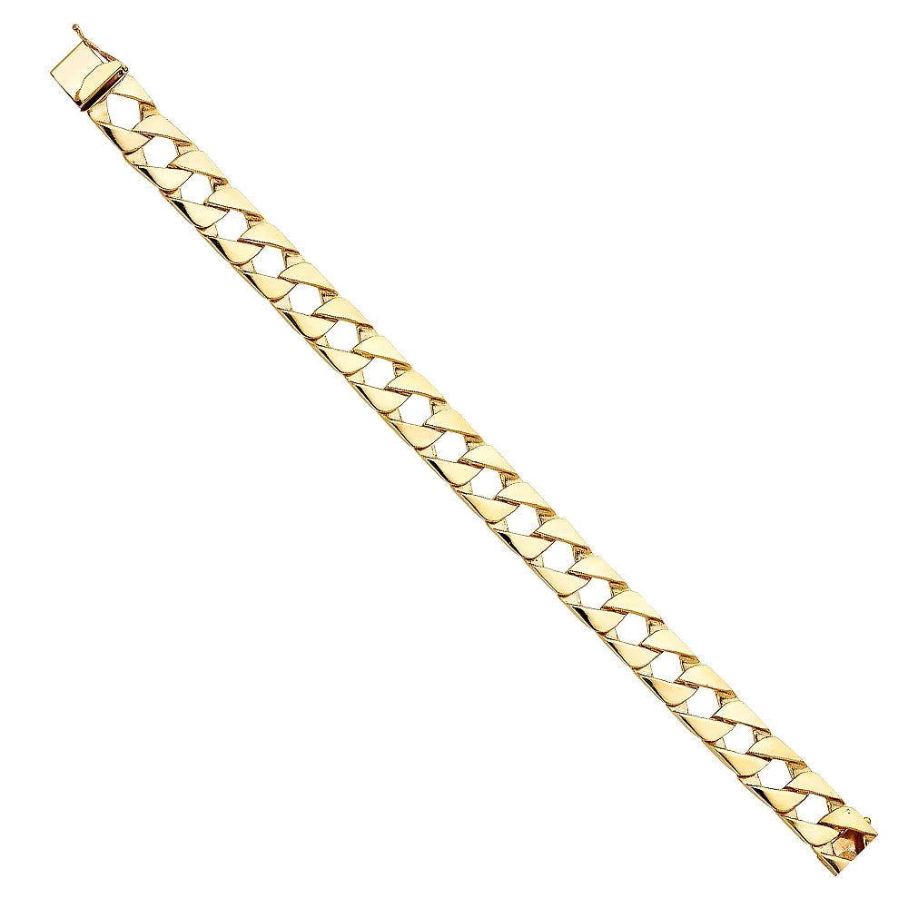 Chain | 14KY Gold 26.5 8.5" Women for Men Cuban for Yellow Weight Gold Men’s Jewelry Gift Bracelet 14k - and | Elegant Link Bracelets |