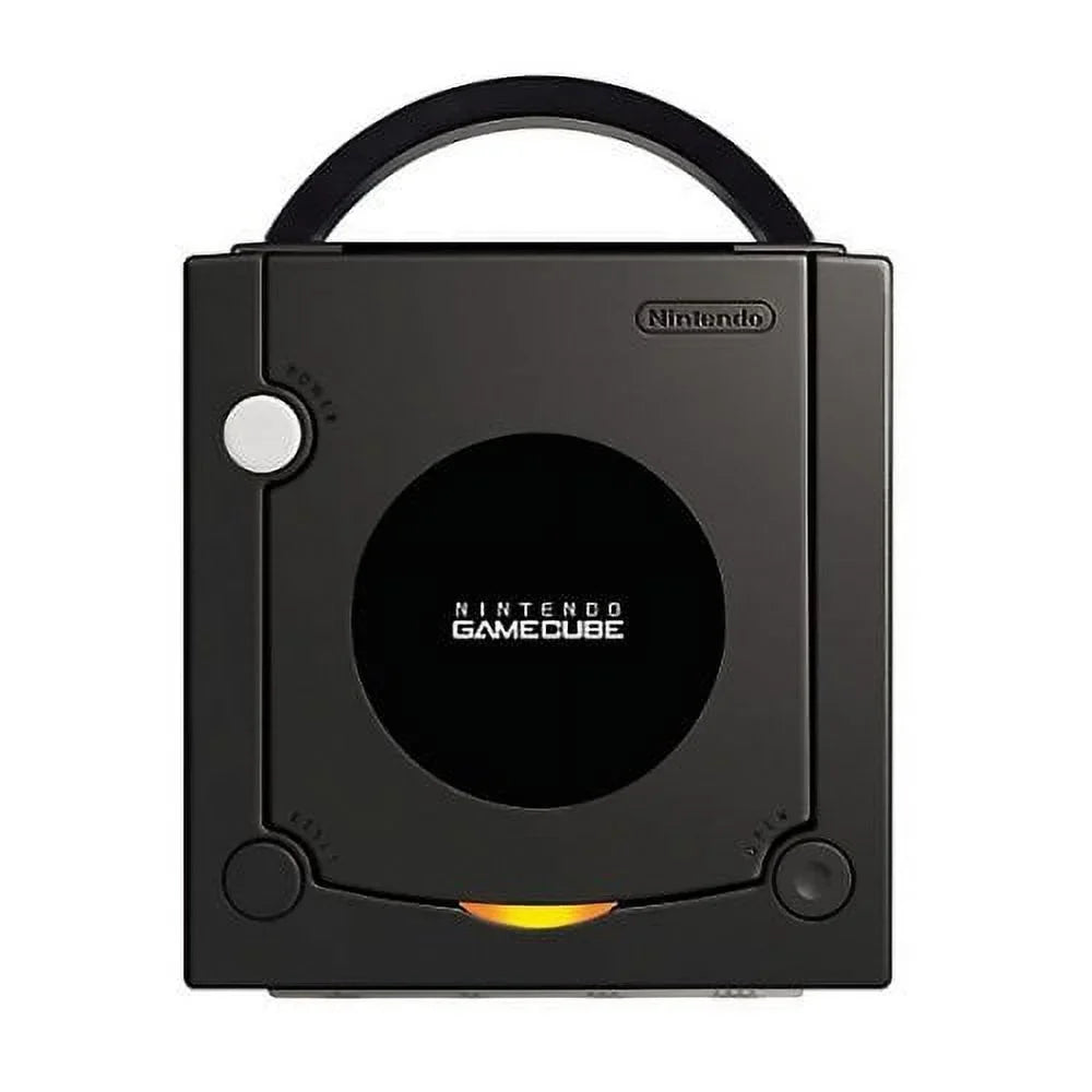 Super with Smash GameCube Melee Nintendo Bros. Restored Console Game Black (Refurbished)