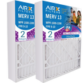 AIR. 20x25x5 4501 Pack Filter Filter Air USA by FILTERS WICKED Compatible Made CLEAN 20x25x5 MERV ReservePro Premium with AIRX Furnace 2