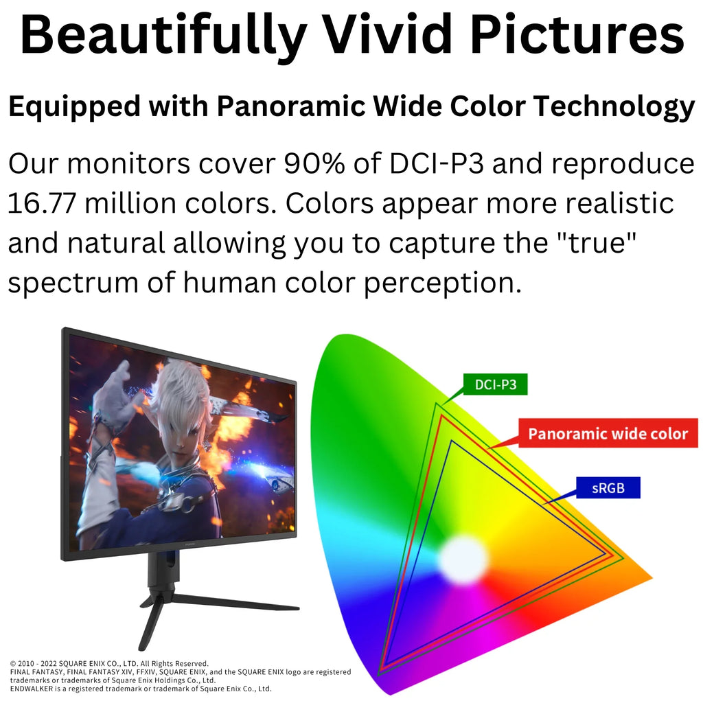 1ms, HDR, Enabled 27" Premium FHD Monitor Gaming AMD (FGM-27F445) 240Hz, Funai FreeSync™ VA,