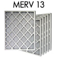 Filter 19.5x19.5x1.75 20x20x2 MERV | Actual 13 Size Pleated Air - 6PK