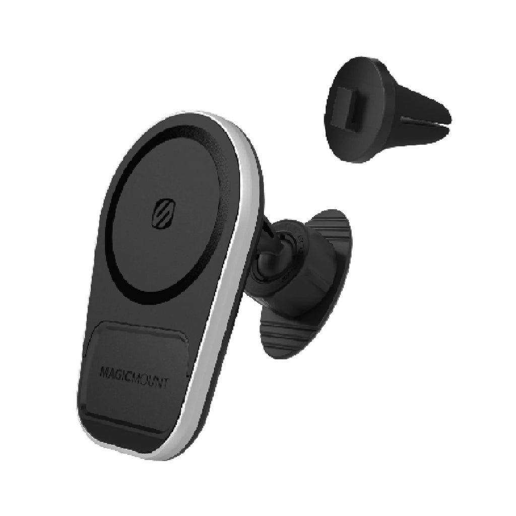 Dash/Vent Mount Magnetic Galaxy Charging W/ MagSafe MPQ5DV-SP1 Compatible Scosche Wireless iPhone,