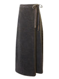 Tail Hard (W-964) Wrap Skirt Long