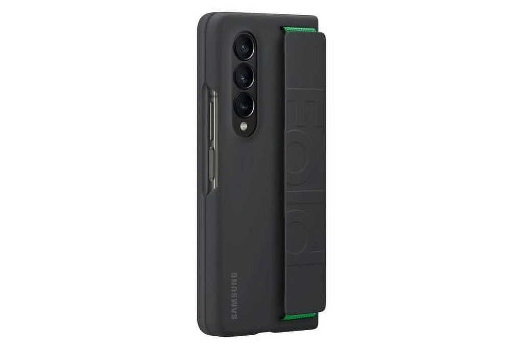 Silicone Black Samsung Galaxy Fold4 Case, Grip Z