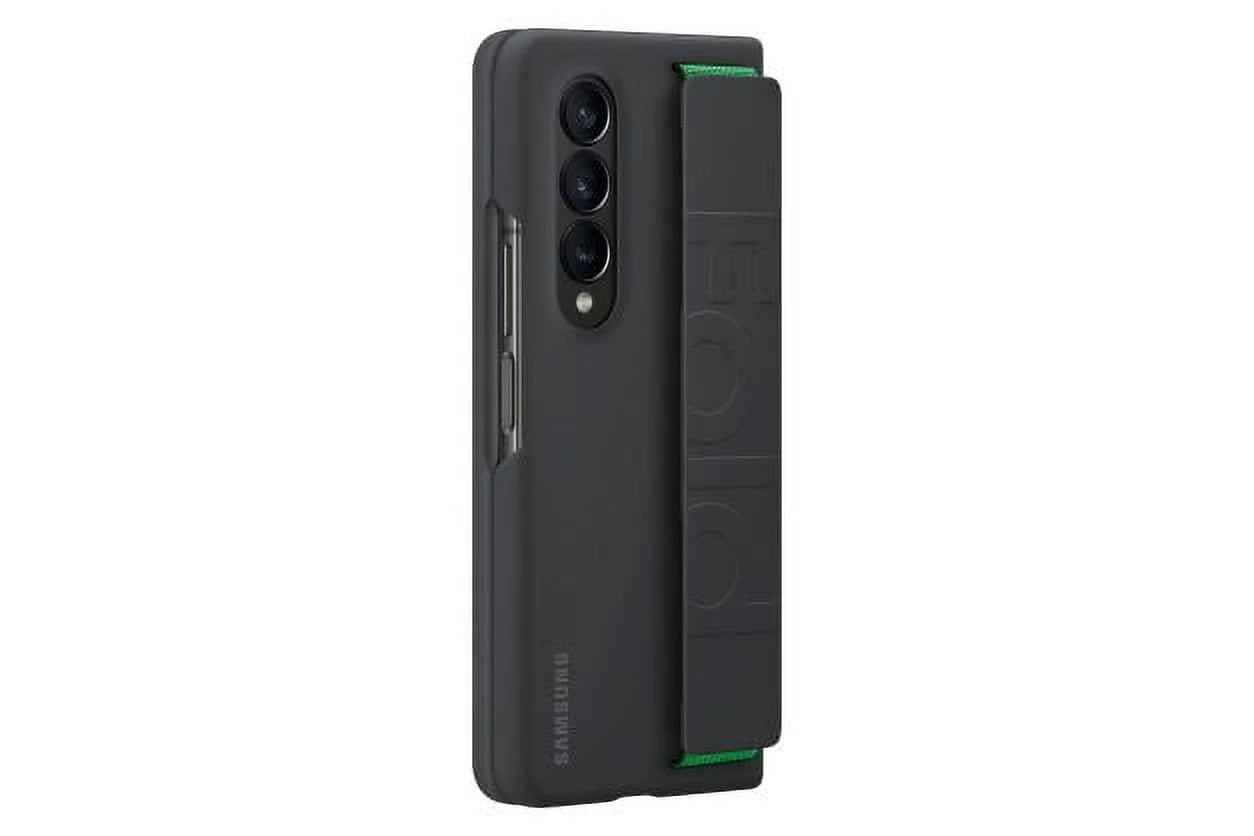 Silicone Black Samsung Galaxy Fold4 Case, Grip Z