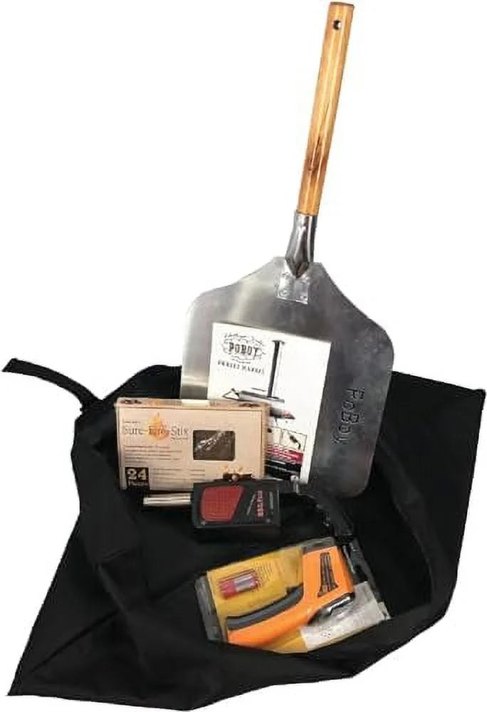 PoBoy Carrying Fired Wood Bag Pizza Kit Tote Pellethead and Oven