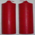 20 Red Candle 1/2" Chime pack-10