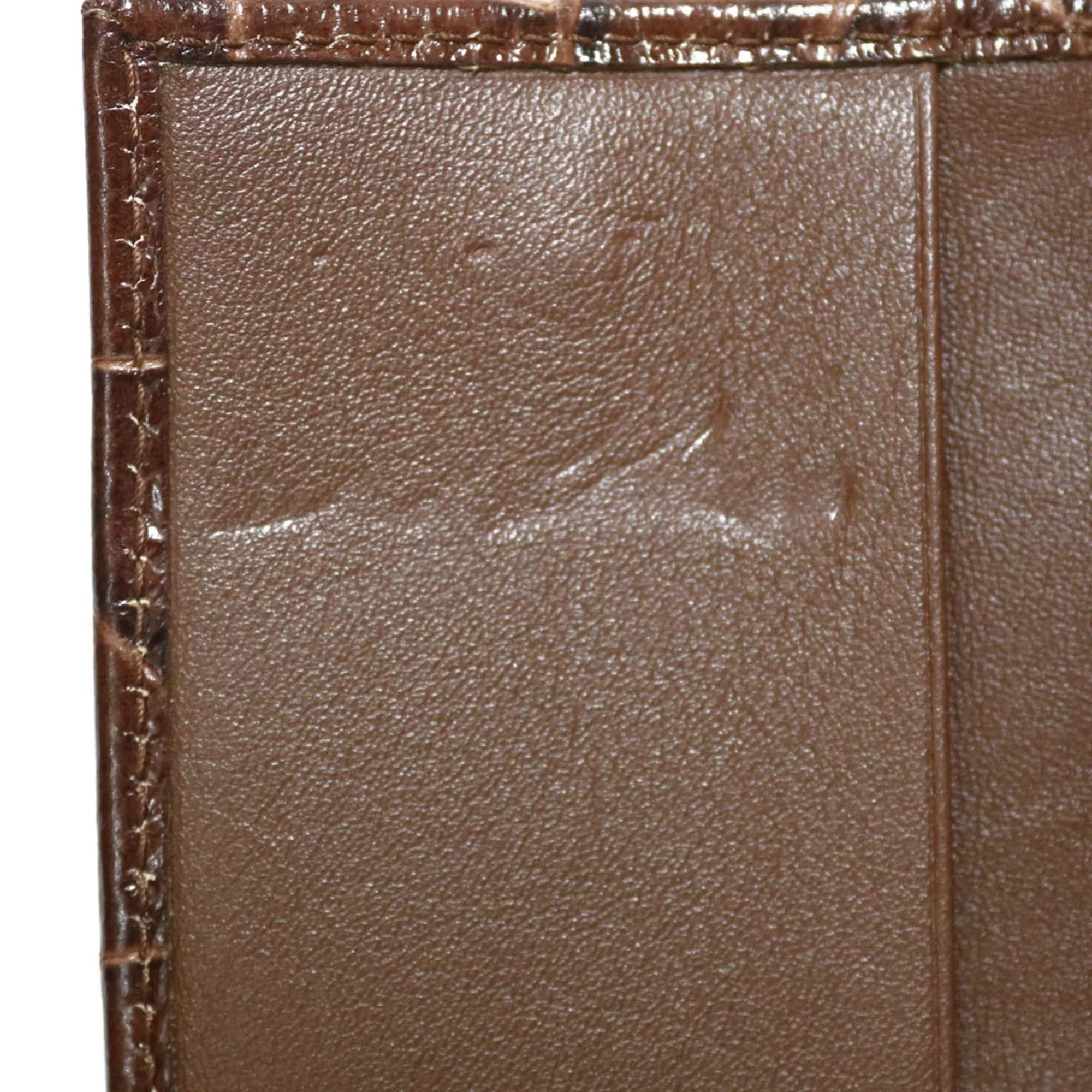 Women's Case Miu Miu Brown Miu (Fair) Pre-Owned Leather Key