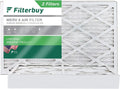 Air Filters AC Filterbuy 8 Furnace HVAC (2-Pack) Pleated MERV 14x25x4