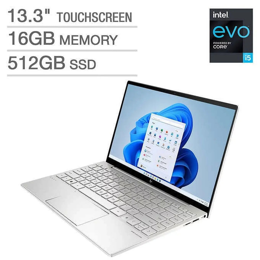 16GB Core RAM, Display i5-1135G7, 13.3" HP 512GB Envy 13 SSD, HD Full Laptop: