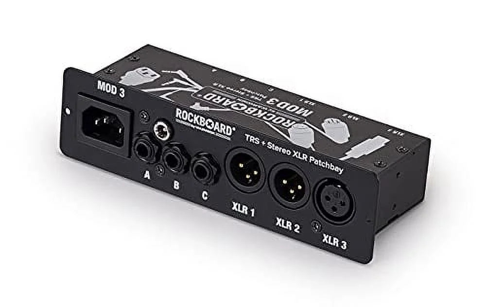 B XLR, RBO RockBoard Vocal Module for V2 TRS 3 MOD with V2 3 Rockboard