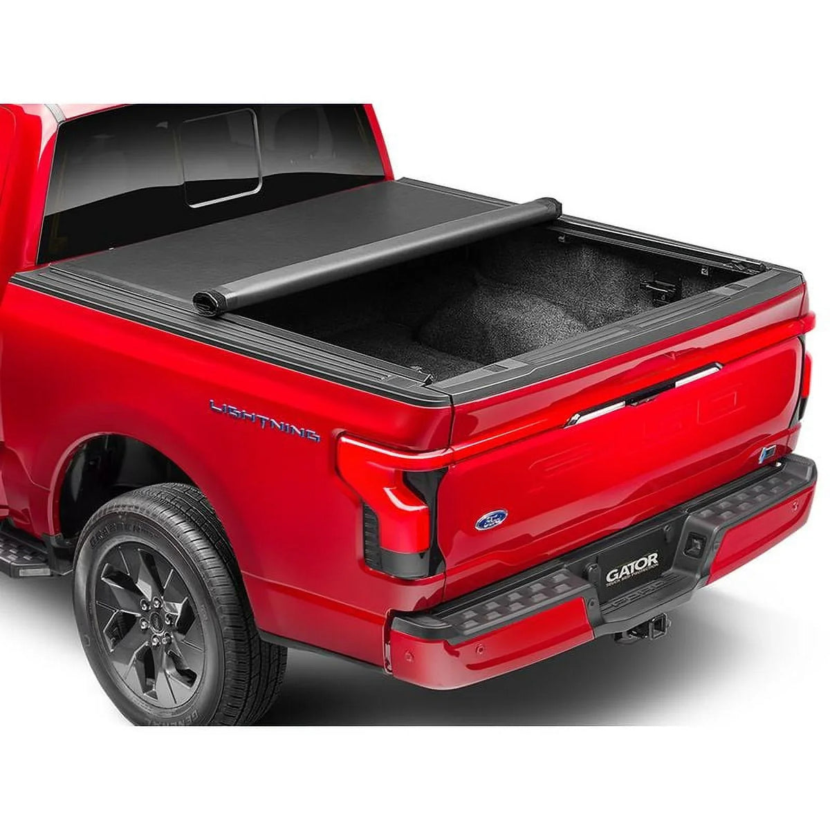 Rail Cover by Tonneau Roll-Up Gator System with Bed 2022-2024 Deck Compatible Tundra SRX 6'7" Toyota RealTruck w/