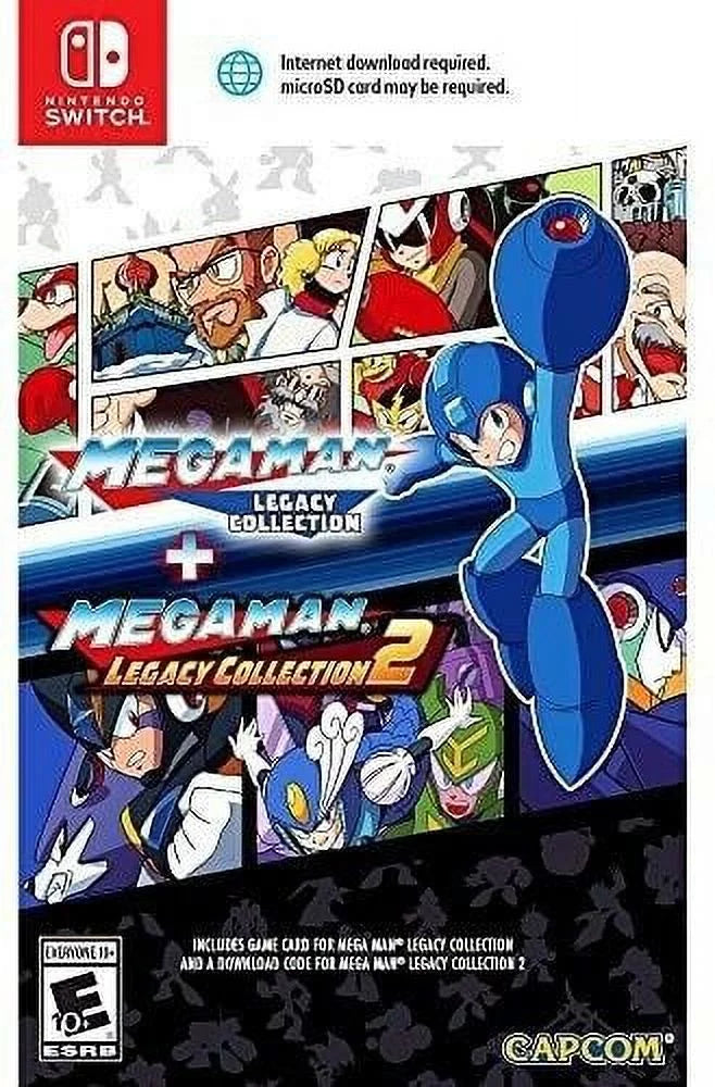 Collection Mega (Nintendo Legacy + 2018) 2 1 Man: Switch,