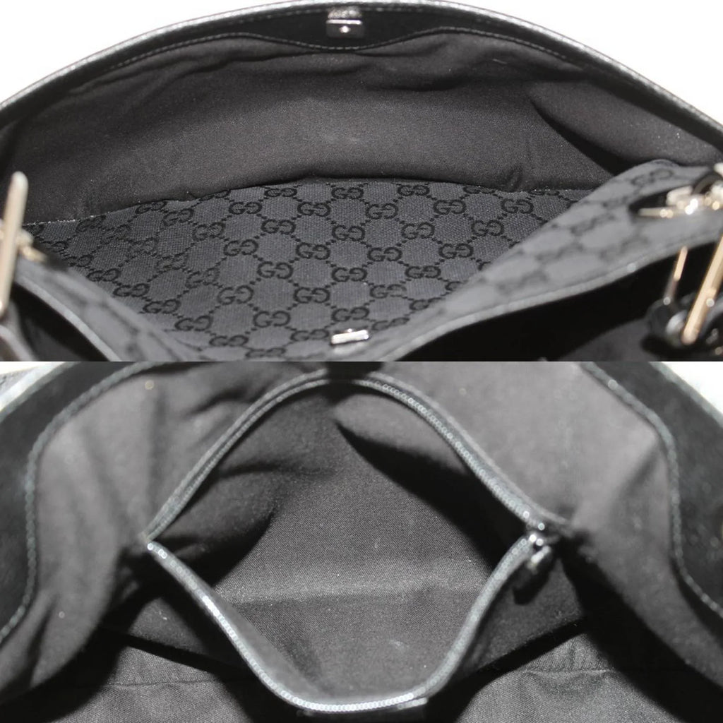 black (Good) tote bag Pre-Owned GG GUCCI canvas Gucci 121023