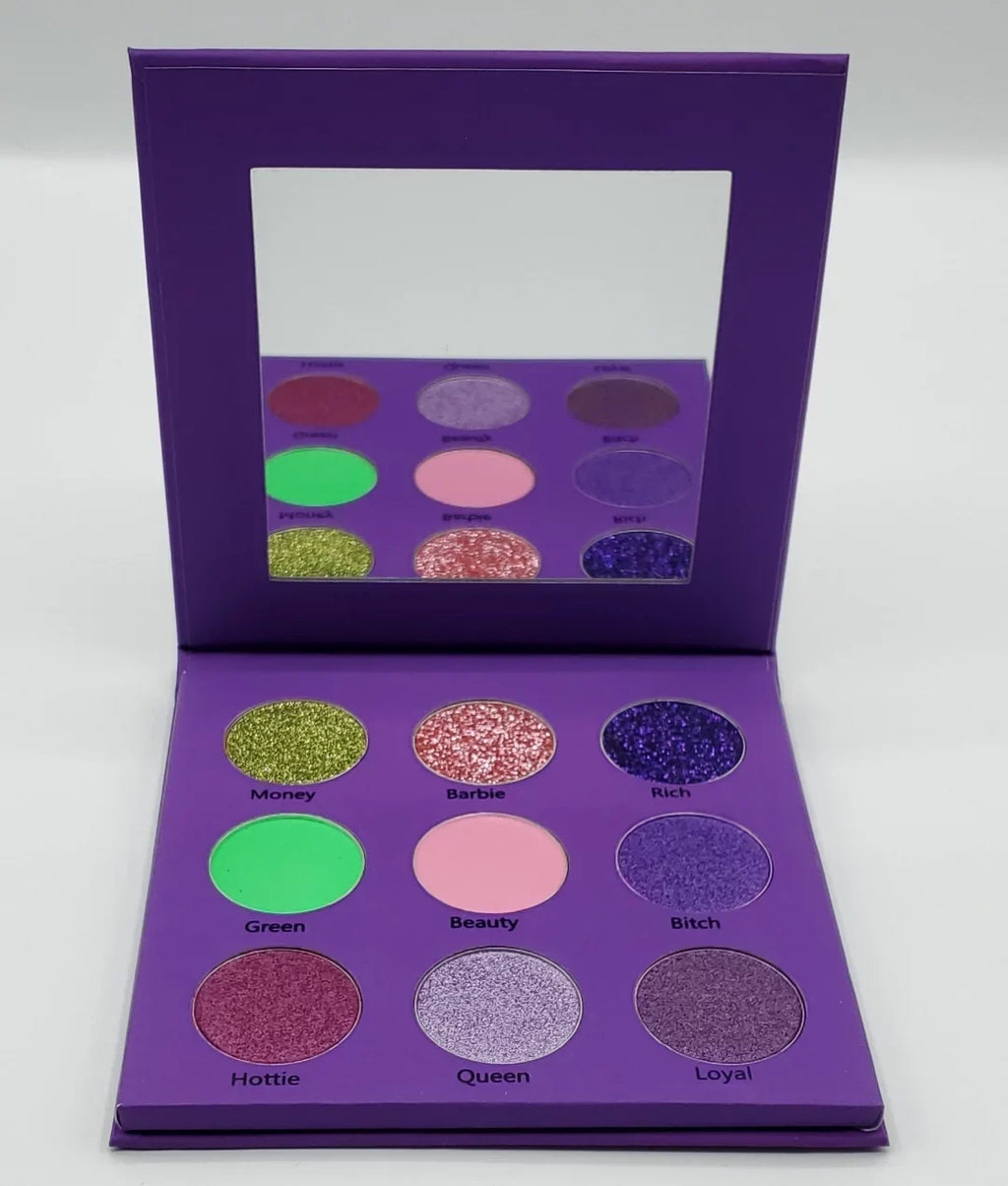 Cosmetics-Purple Eyeshadow Palette Alexandria