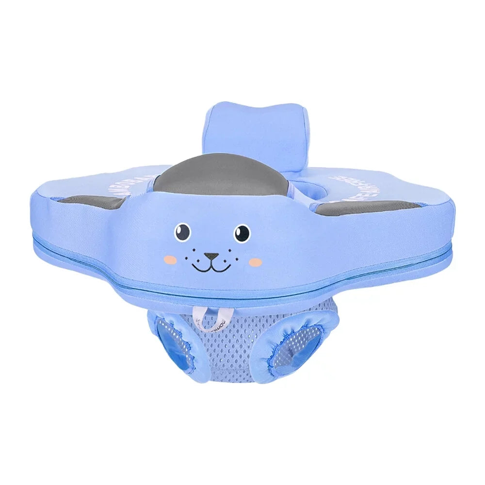 Mambobaby Months Non-Inflatable Baby for Swimming B504 Mambobaby Baby with Safety Seat Seat Summer Float 4-24 Ring Pool