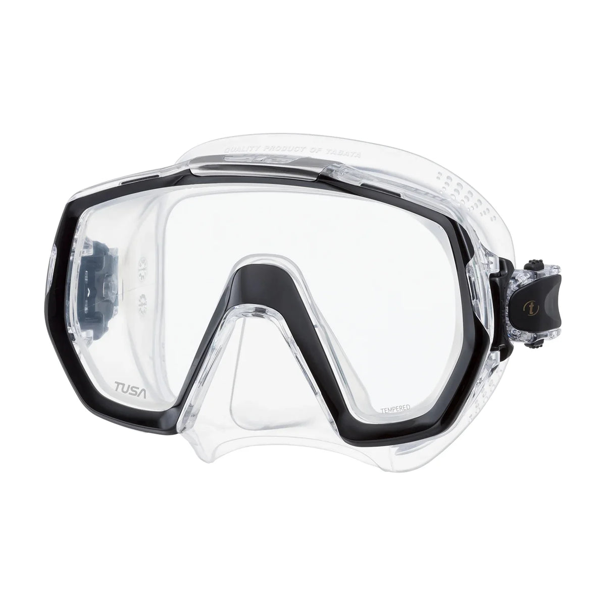 TUSA Black 1003 Freedom Elite Mask Diving Scuba M