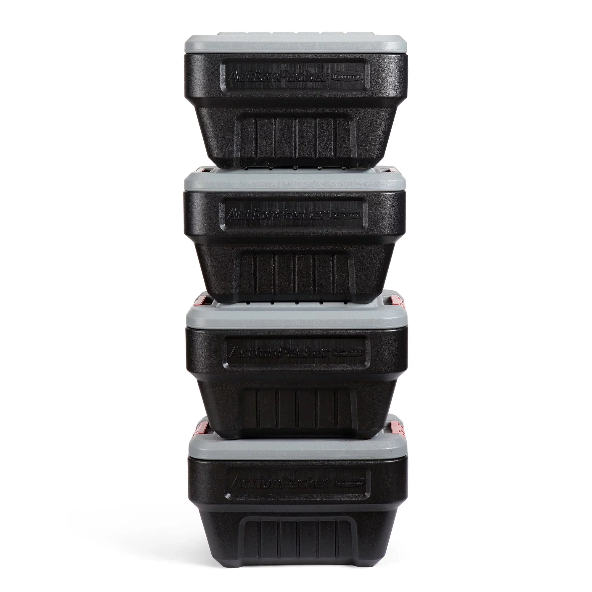 Box Container 8 Lockable Pack) Rubbermaid Latch Storage Gallon Plastic (4