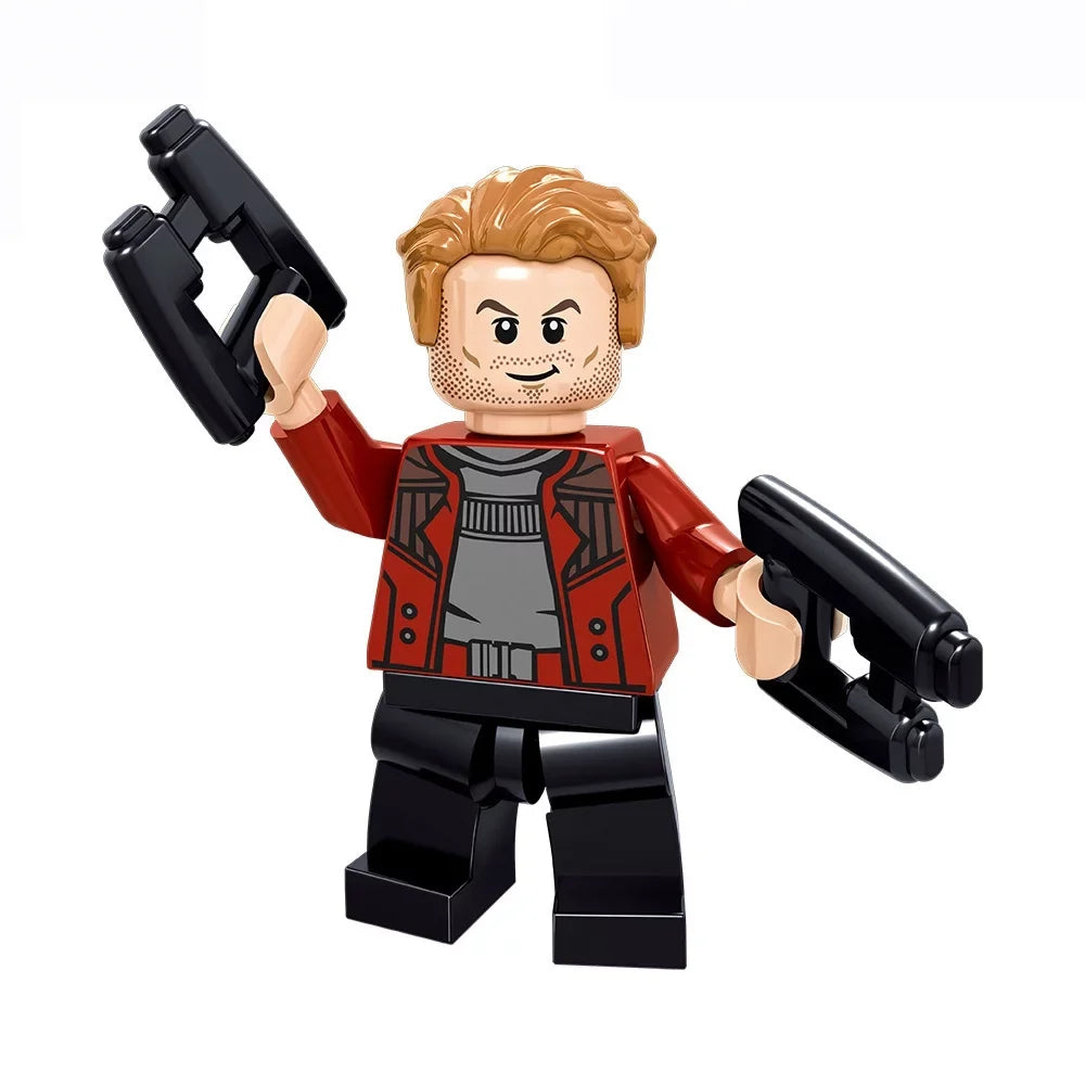 Toys Birthday Sets, Sets, Gifts Building Kids 16 Figures for Captain Collectible Iron 1.8 Gifts Hulk Blocks Action Kits America Man Party Minifigures Boys Christmas Building Pcs inch Superhero