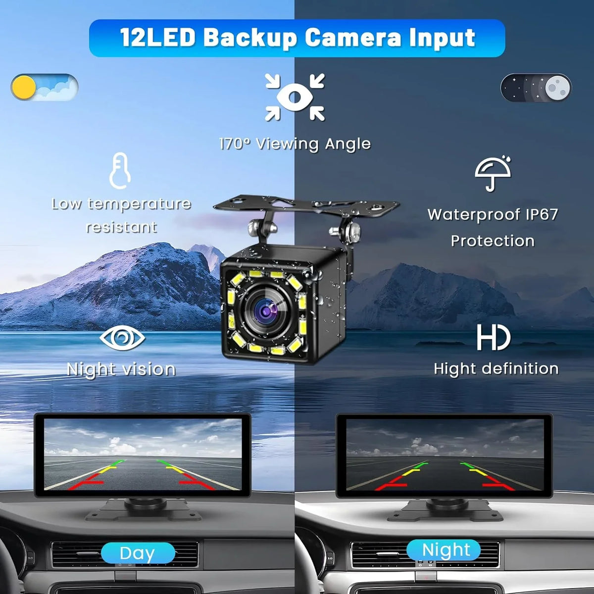 Wireless Stereo Portable 10.26" Screen Android FM Suv Car Bluetooth Vehicles, Camera Radio with AUX Auto 7-32V Mirror 64G Van Carplay Car Card&Backup Podofo for Pickup Link Touch