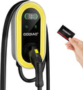 Level 25ft with Outdoor Hardwired Car 40Amp/9.6kw Electric GODIAG Station Cable EV 2 Fast 240V Charger, Charging Wall-Mount Indoor Home