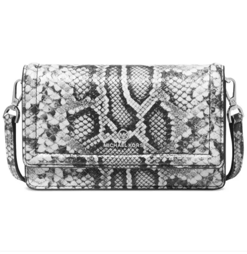 Set Small Black Charm Jet Michael Crossbody Kors