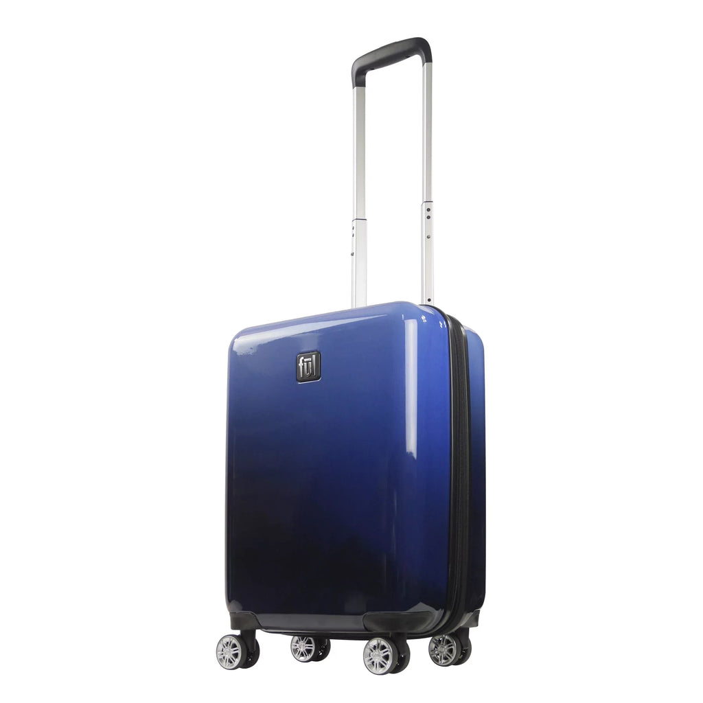 Impulse with Rolling Suitcase Ombre Wheels, Spinner Hardshell Carry 22 Blue Luggage, Inch On