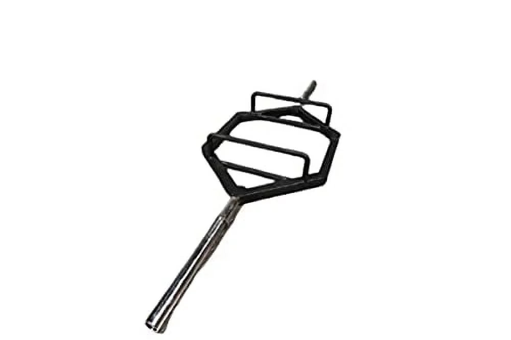 for Hex in Handles - 80 Trap Reaper Black Squats, Bolt Powder-Coated Fitness Bar Bar Supply Pulls. Raised Finish. Deadlifts, Power with Shrugs, Lb
