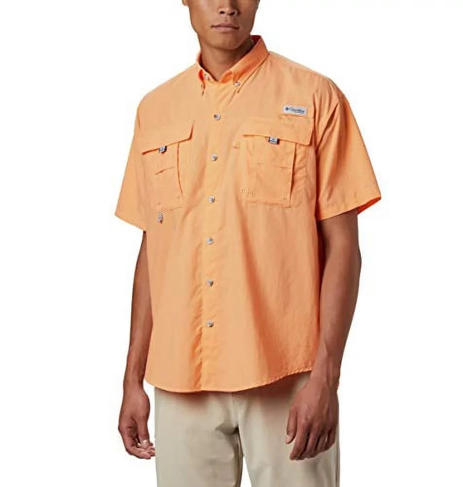 Columbia Men's II Bright XX-Small Short Sleeve Nectar, Shirt, Bahama