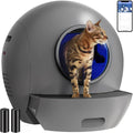 APP PET Cat Box [Upgraded Version] Control Cleaning for Automatic Cat Litter Cats Litter ELS Box Multiple Self