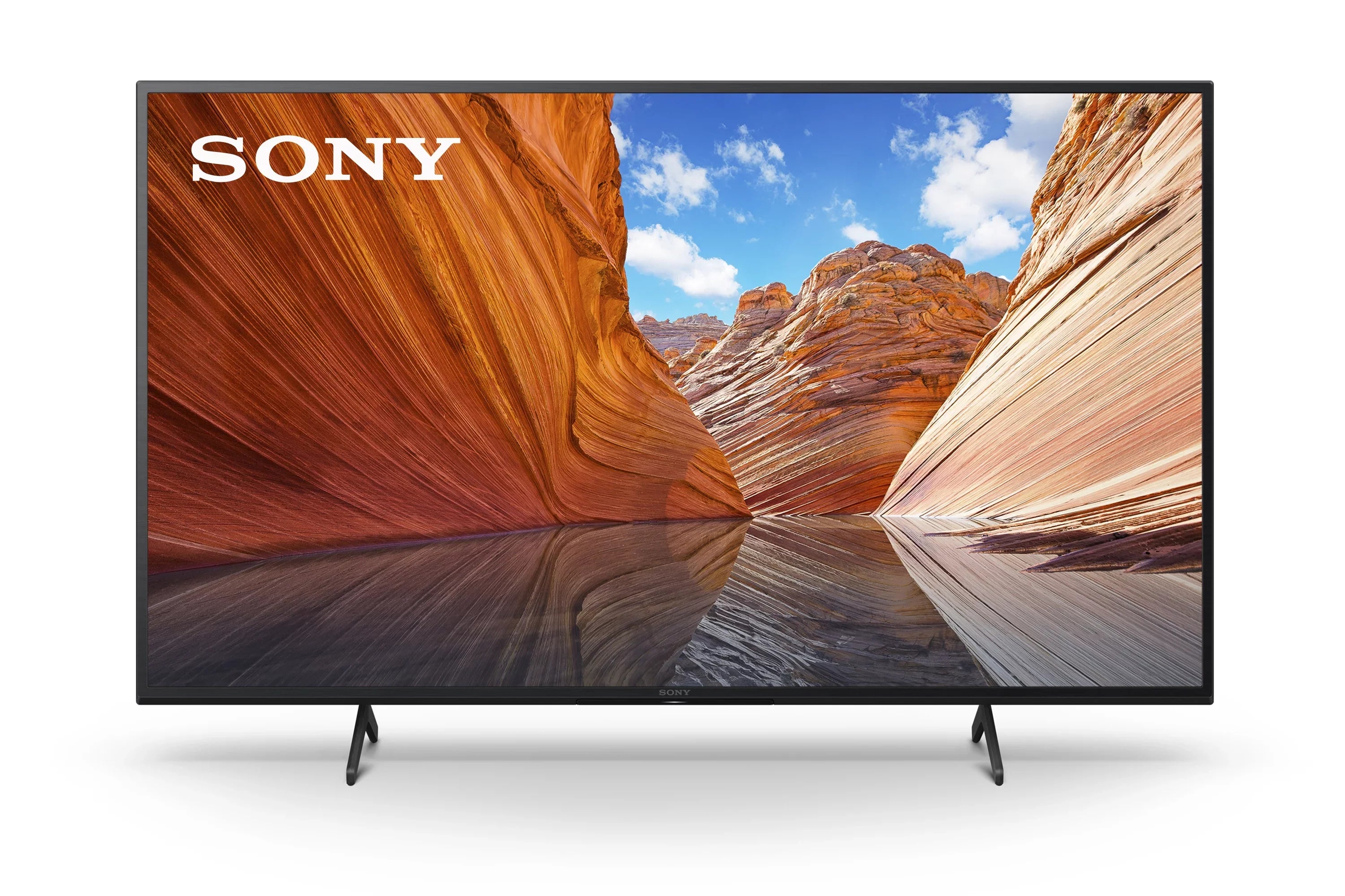 Sony HDR UHD Google (2160p) TV Restored 50" Series LED X80J Smart (Refurbished) 4K Class KD50X80J