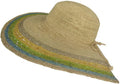 Crown Poolside Brim Christys Crochet Big Hat Sun Raffia "Vizcaya"