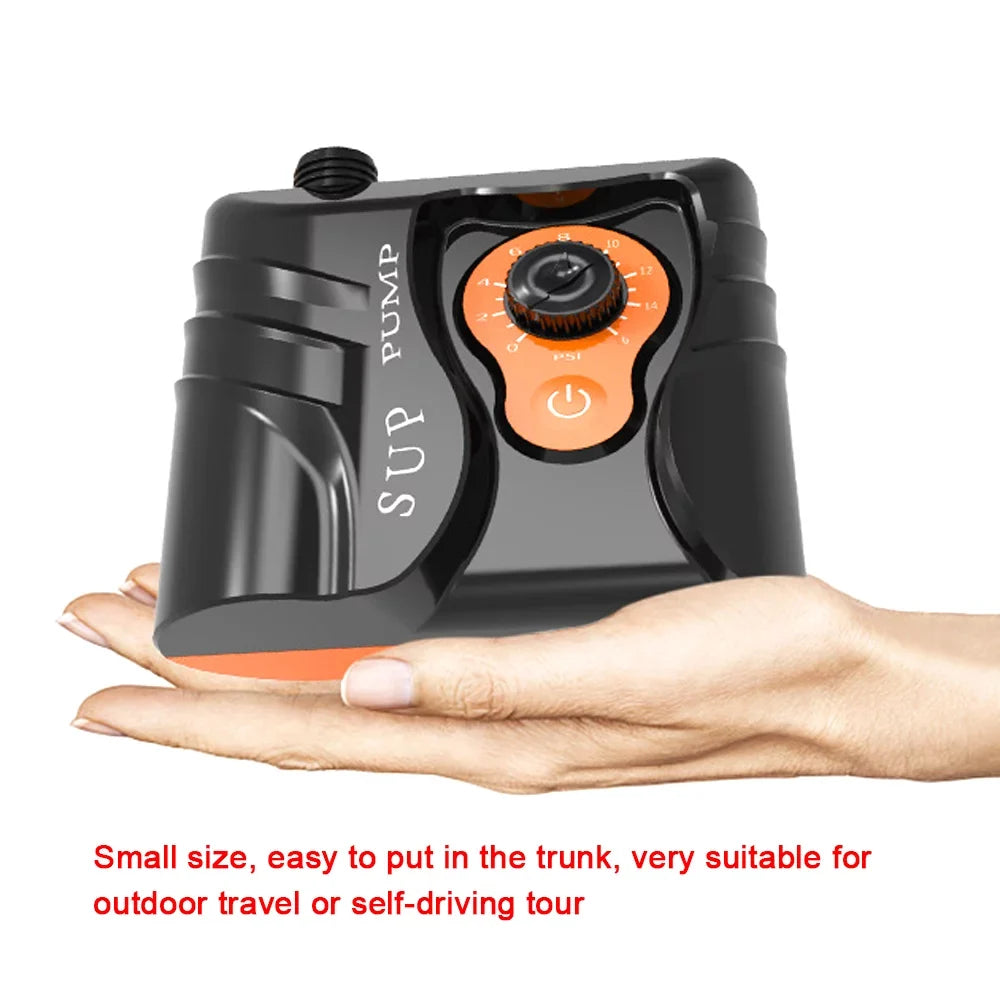 Paddle Intelligent for Electric Boat, Inflatable Air Compressor High 16PSI Pressure Board Pump Tomshoo Pool