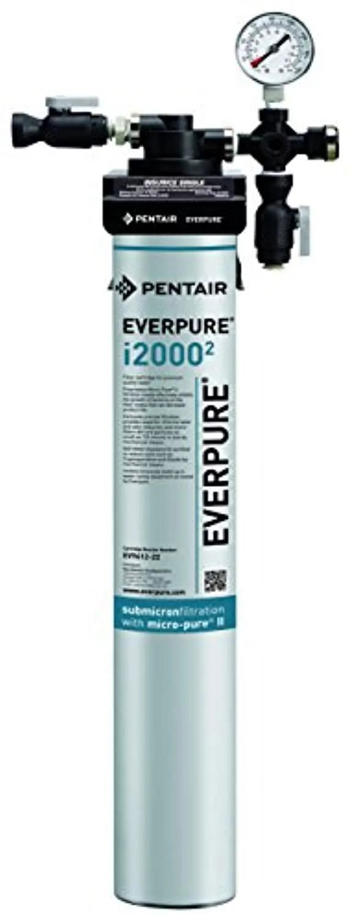 black ev9324-01 2 i2000 single insurice everpure system,