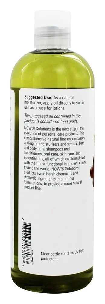 Hair and 2 Grapeseed Natural Pack Oil, Foods NOW Odorless 16 - for Moisturizer Skin oz