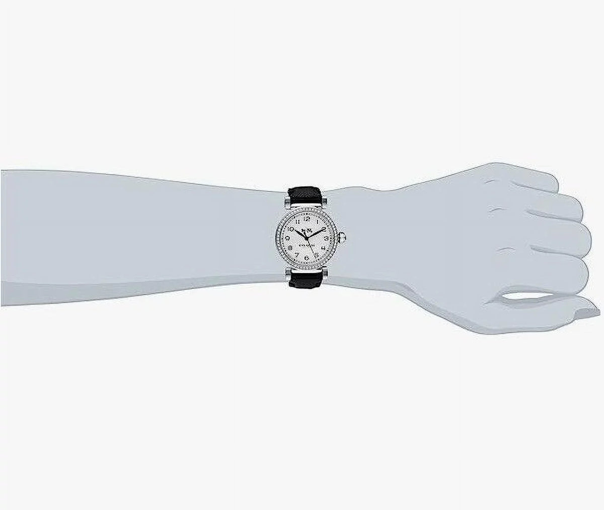 Coach Dial Ladies Madison Quartz Watch Silver 14502399