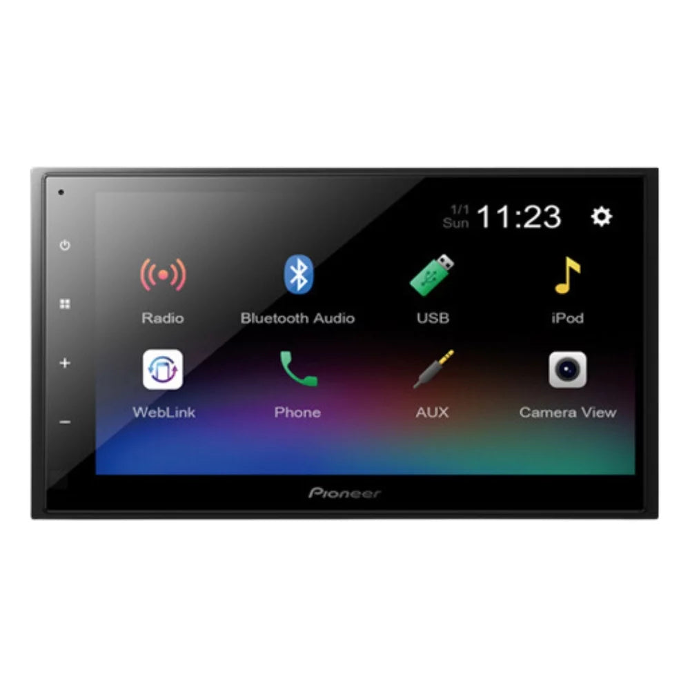 DMH-341EX (Refurbished) w/ Pioneer Restored Camera Receiver Digital Multimedia 6.8" Backup