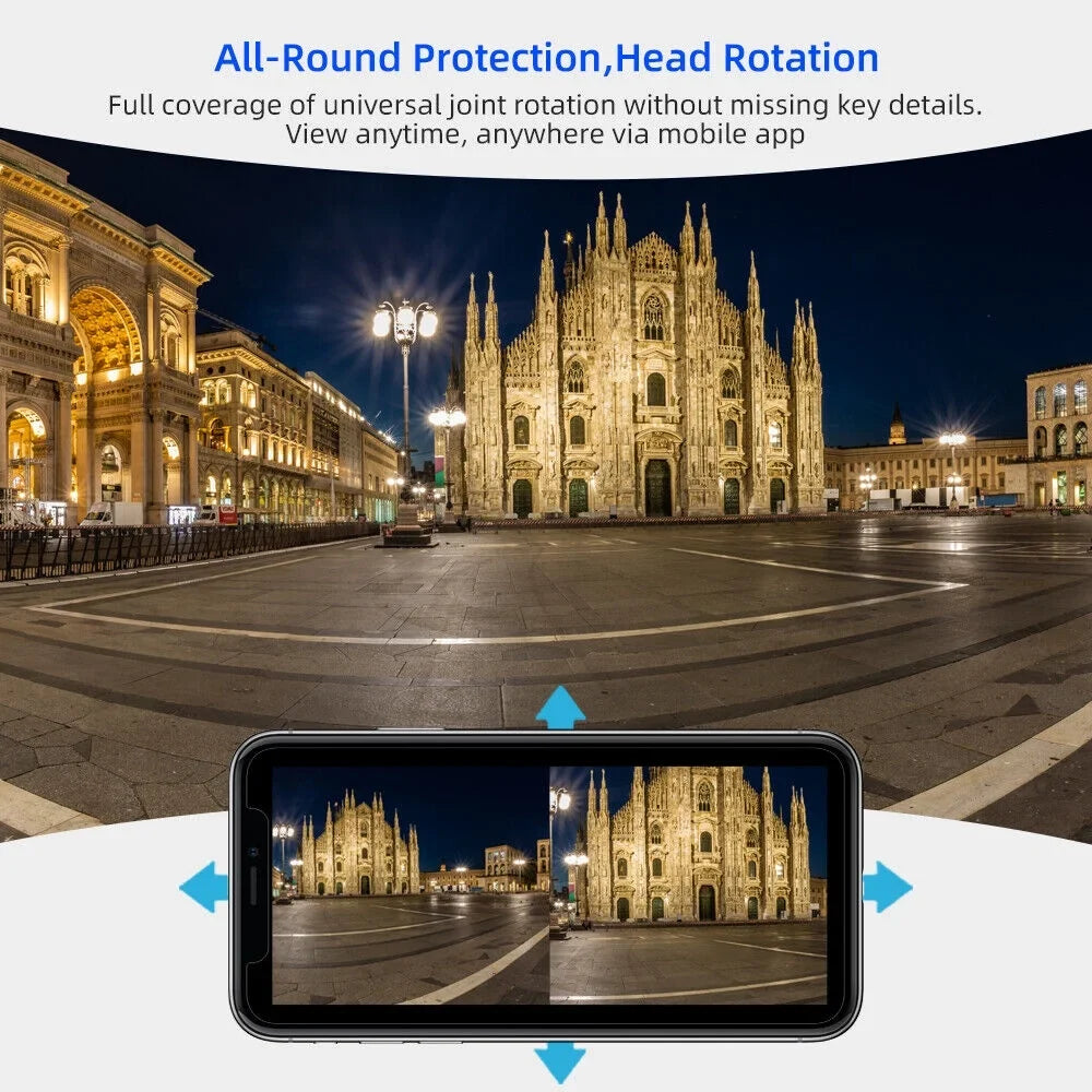 Card Camera Enhanced HD Audio Slot Real-time Antenna Outdoor Two-Way Waterproof Dual IP66 TF 1080P