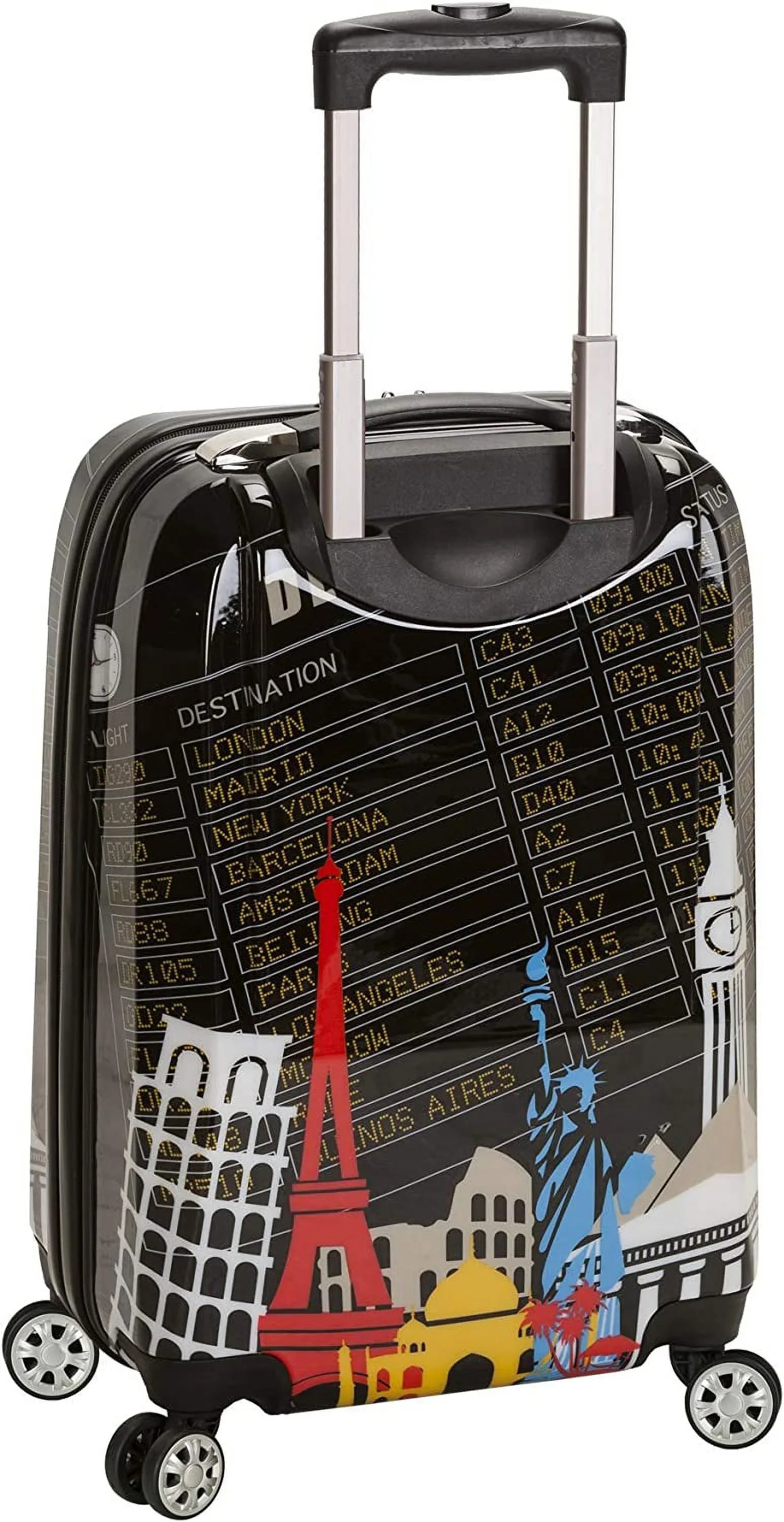 Polycarbonate 20" Luggage On Rockland Carry F2061 Hardside