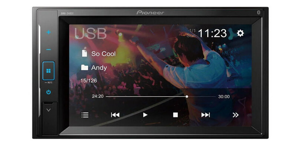 '+ Camera Bundle Rearview Car XX-20C Pioneer Touchscreen Receiver DMH-240EX Backup 6.2"