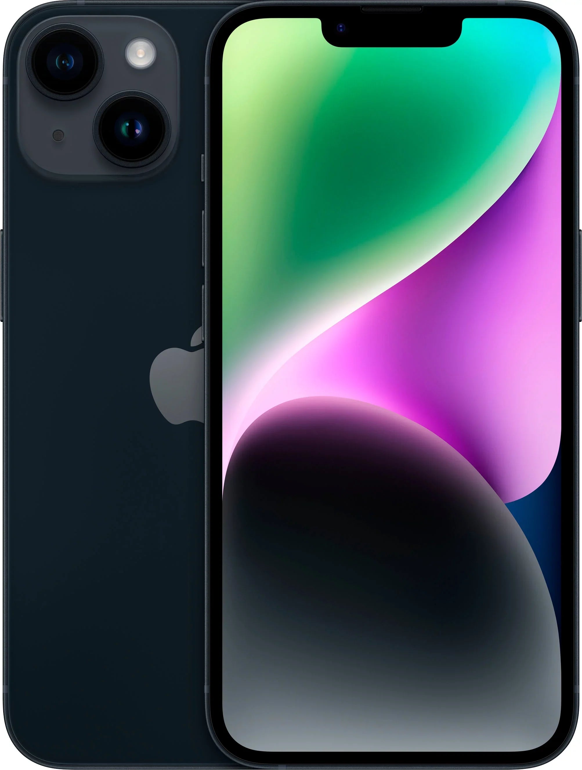 (Verizon) Restored 128GB Apple 14 MPUA3LL/A Midnight iPhone (Refurbished)