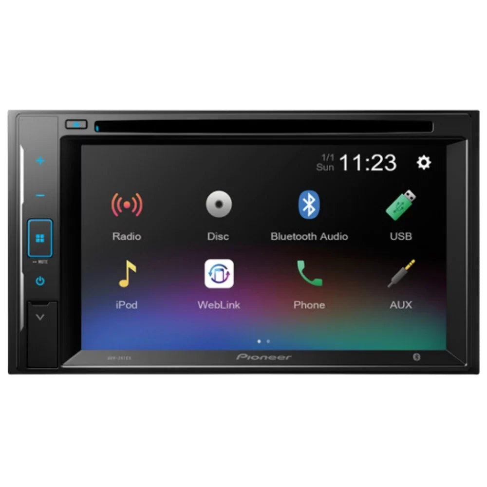 Bluetooth and GMC Bundle Sierra - Multimedia DVD Kit Stereo Camera, Mounting Backup 2003-2006 Touchscreen, Pioneer with Installation KIT2362 Kit in-Dash Din for Car / Double