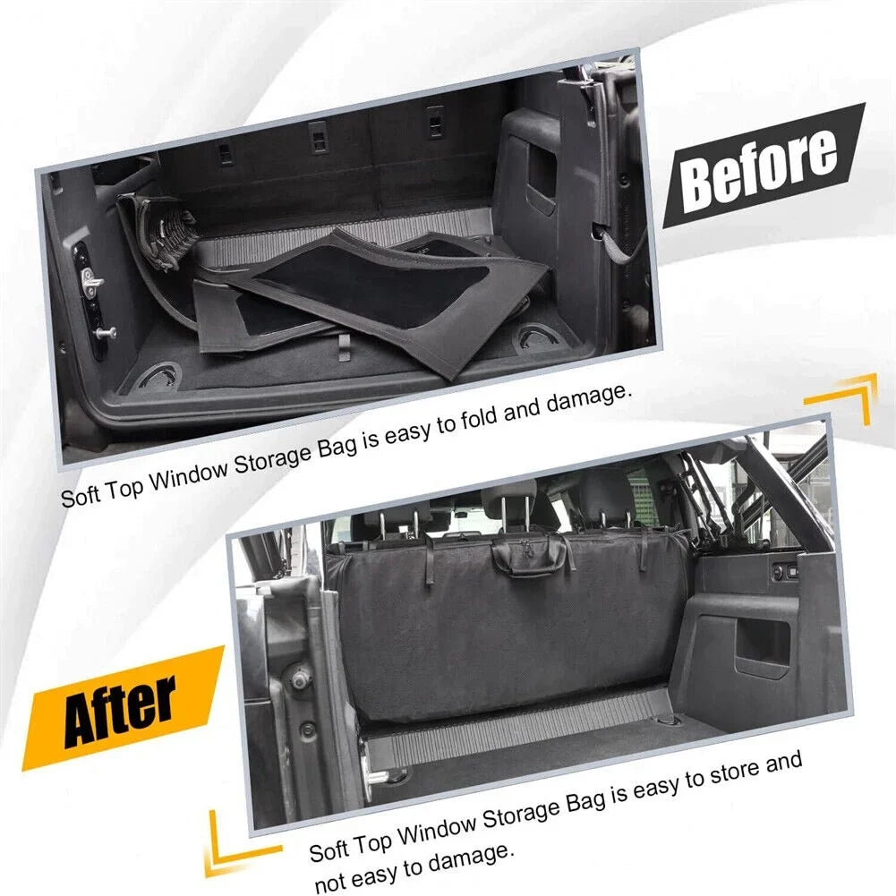 Bag Window US 600D Ford For Accessories Storage Bronco Soft 2021-2023 Top 4-Door
