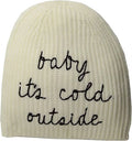 York Beanie Baby It's Cream/Black New Kate Spade Outside Cold