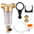 Water Water Pre-Filter Down House Filter 2X 50 System/whole Sediment Spin Micron