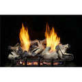 Burncrete Set Natural Vf in. Piece 18 Log 18 in. Refractory Beachcomber Blaze Burner - for 6