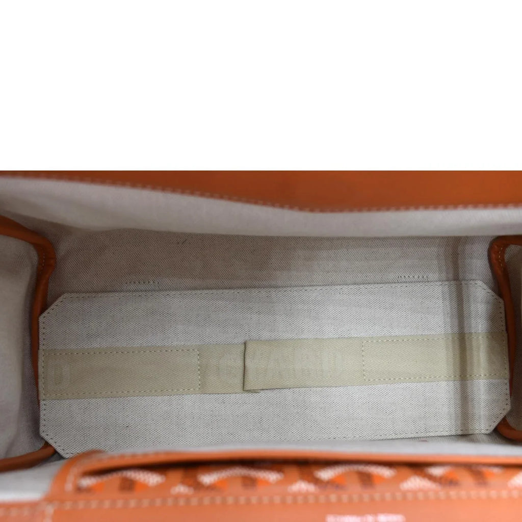 GOYARD Rouette Orange Pre-owned Shoulder Soft Bag Canvas