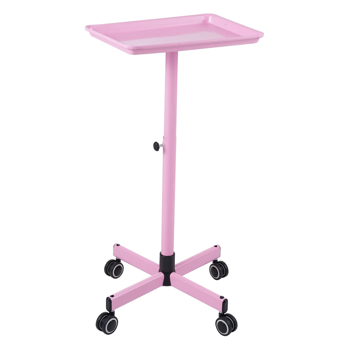 Shelf,Adjustable Wheels Tattoo Tattoo Spa Clinic Bestauty Salon Salon Wheels Cart Hair Storage Use Salon Movable Color Salon Salon Wheels Clinic Salon Beauty Pink Hair Wheels Professionals
